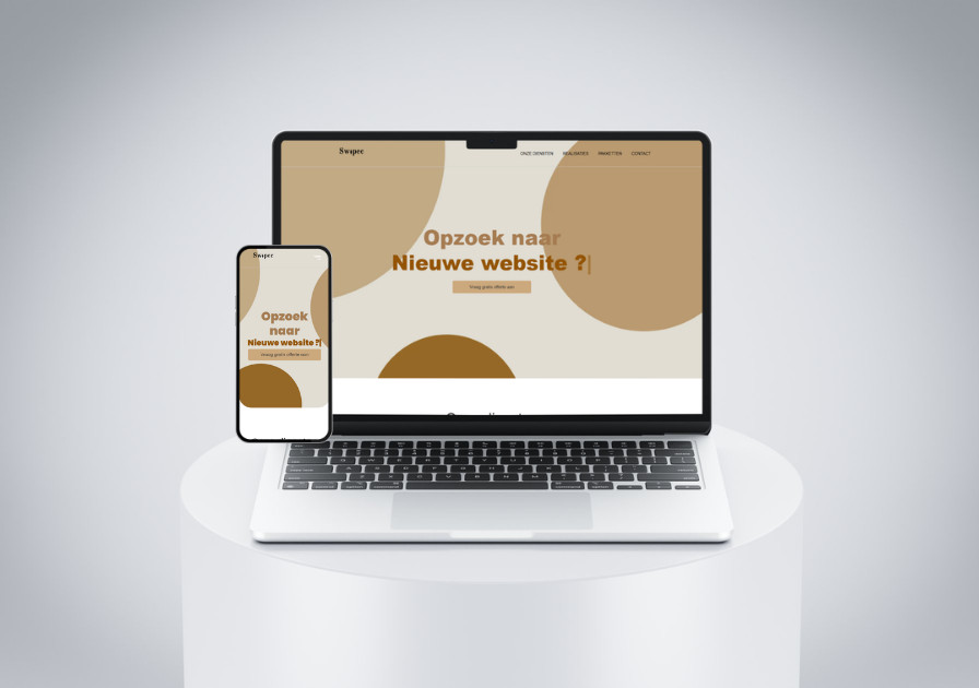 Standaard website wordpress